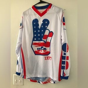 Fox Replica Motocross MTB Long Sleeve Jersey NWOT